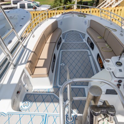 a group of parked cars